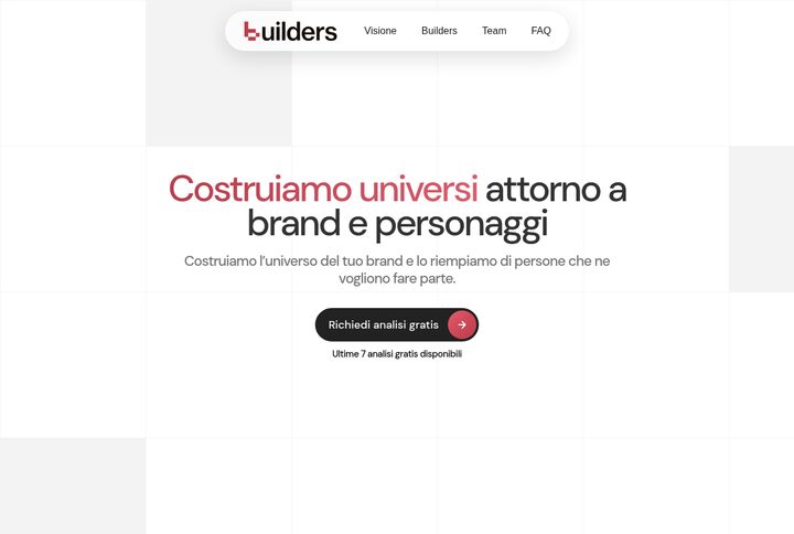 Sito e gestionale interno di The Builders Company