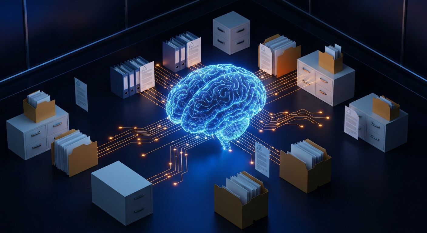 RAG aziendale: intelligenza artificiale che recupera i documenti di un'impresa per generare risposte